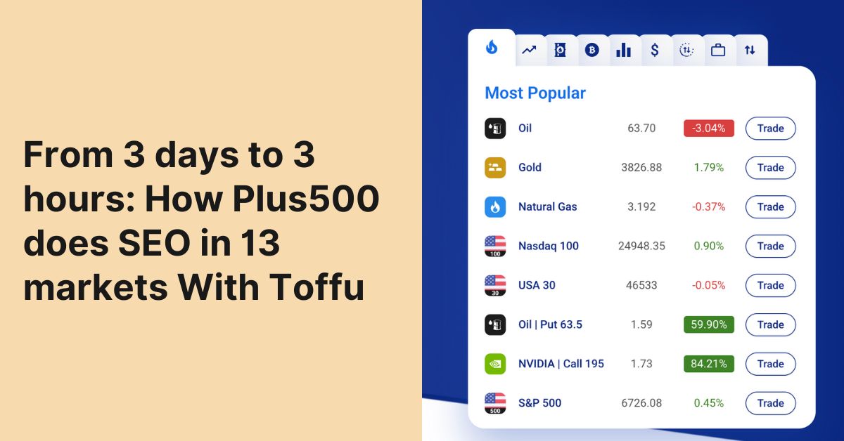 Plus500 case study